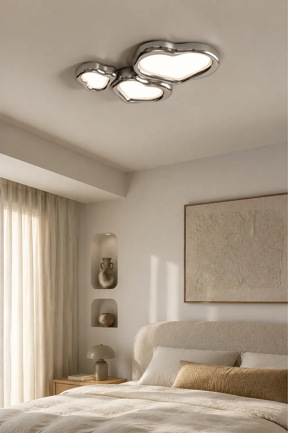 Modern Acrylic Led Ceiling Lamp - Lumpaz