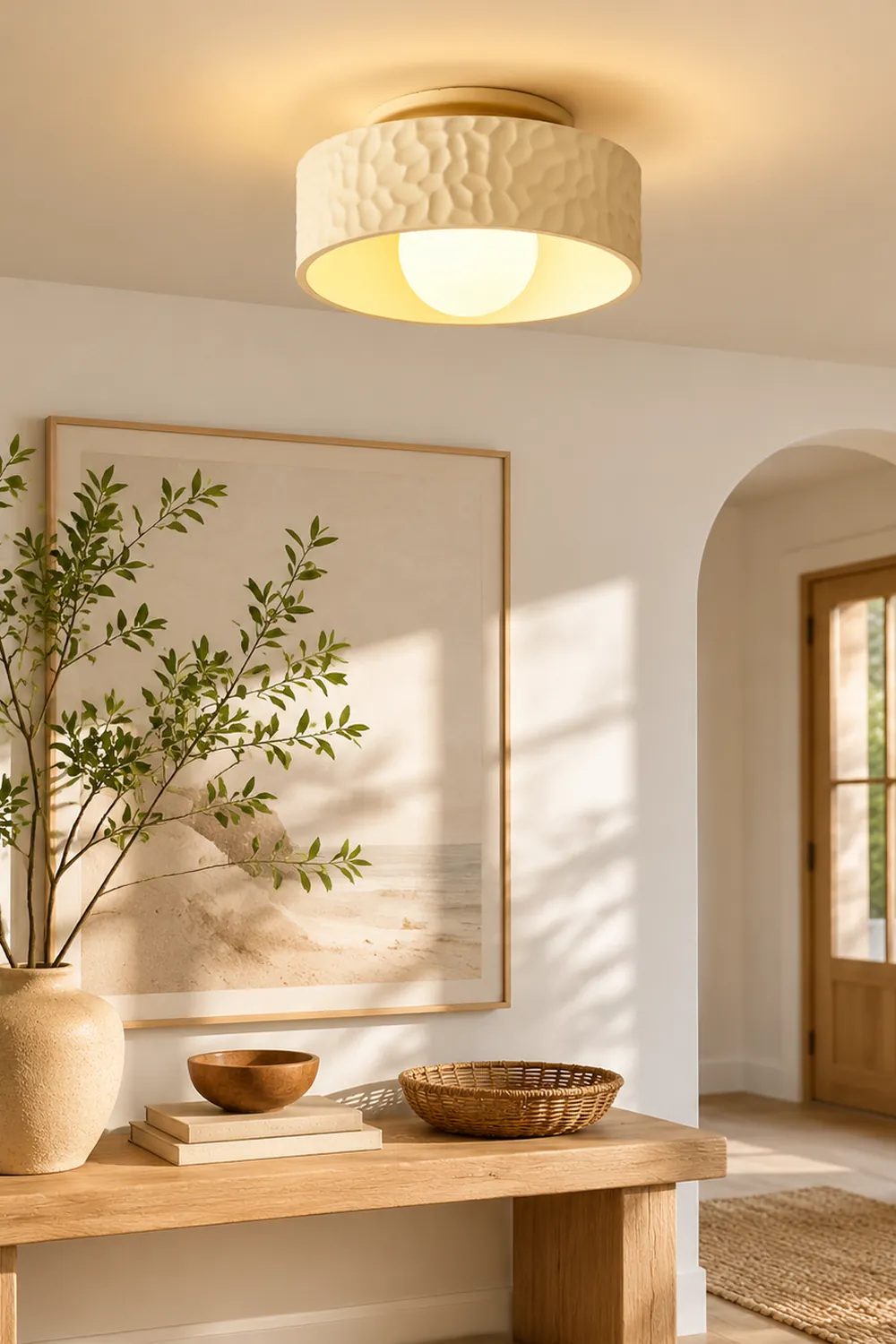 Wabi-sabi Ceiling Lamp Simple Creativity Ceiling Light - Lumpaz