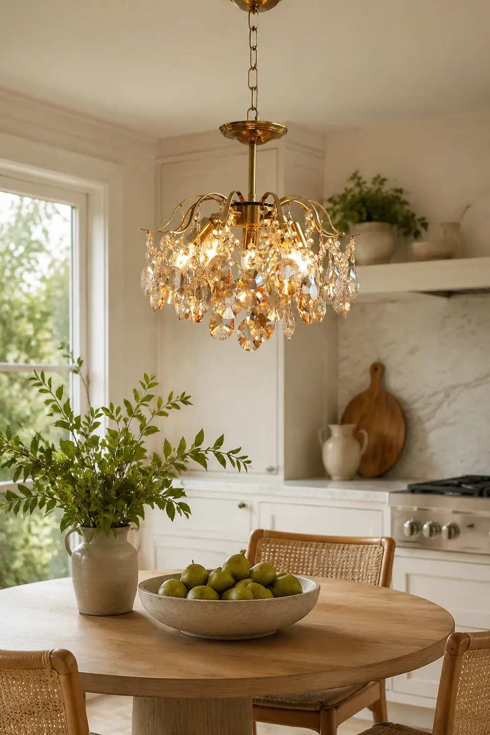French Light luxury Romantic Crystal Chandelier - Lumpaz