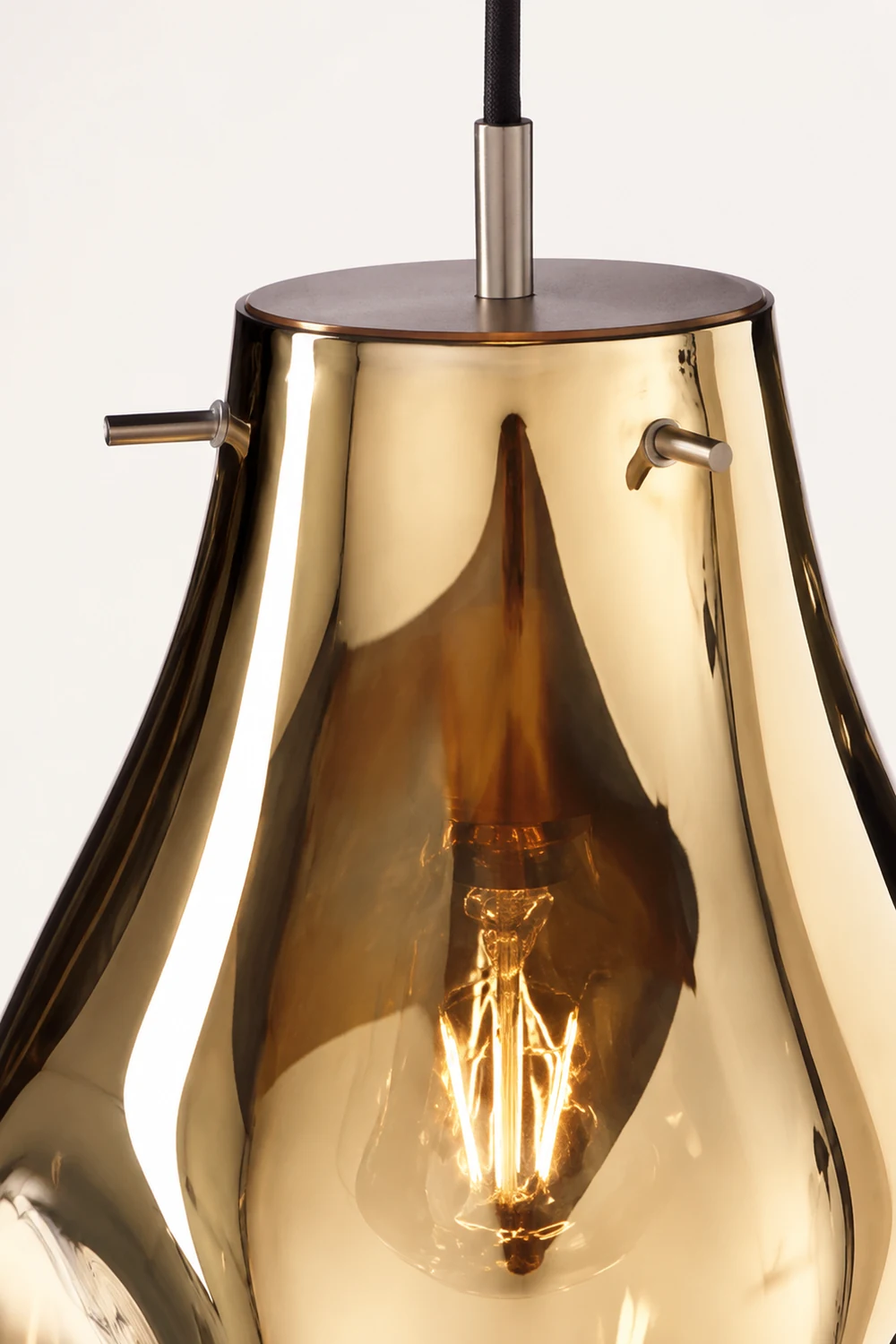 Handcrafted Irregular Shape Glass Pendant Lighting - Lumpaz