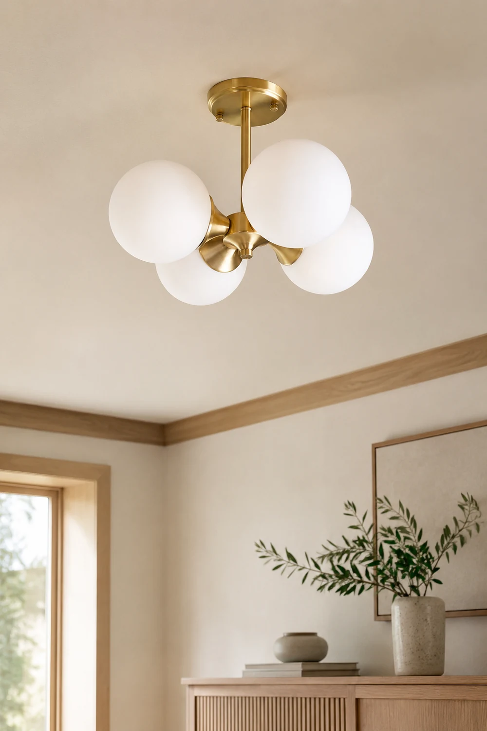 LED Glass Ball Ceiling Lamp - Lumpaz