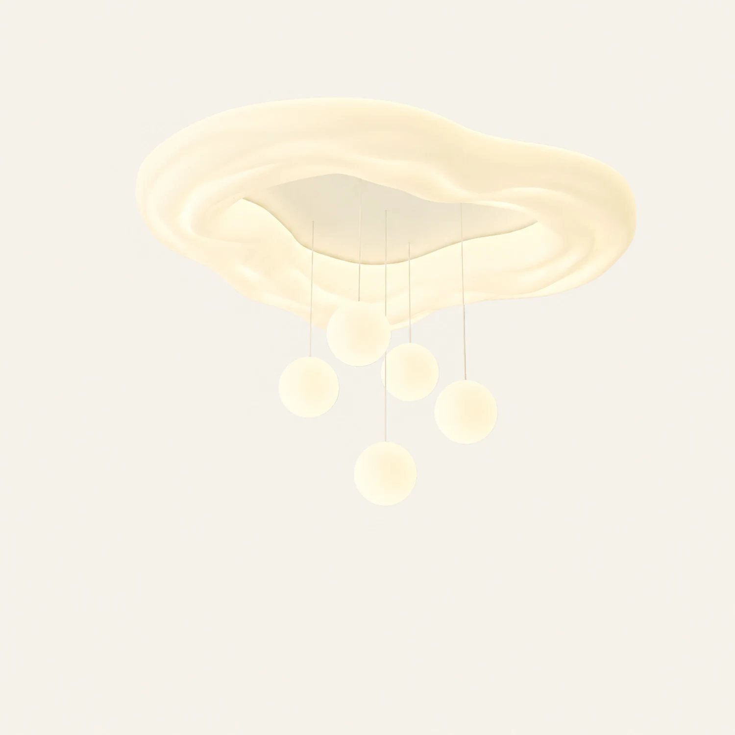 French Warm Ceiling Light For Kids Room - Lumpaz