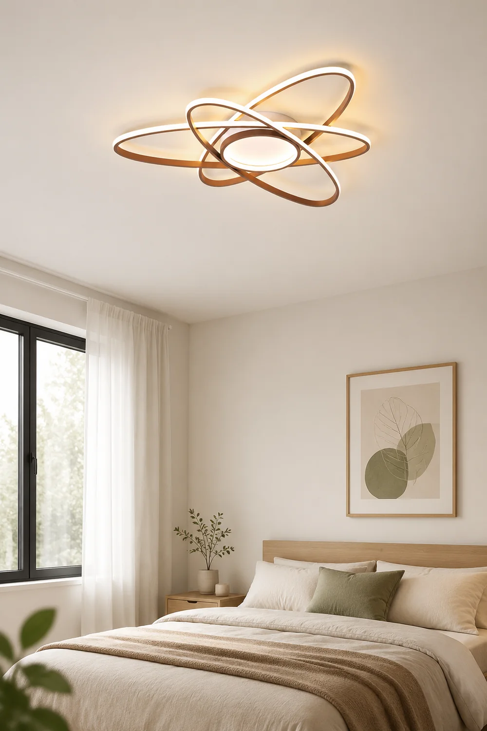 Modern Geometrical Led Ceiling Light - Lumpaz