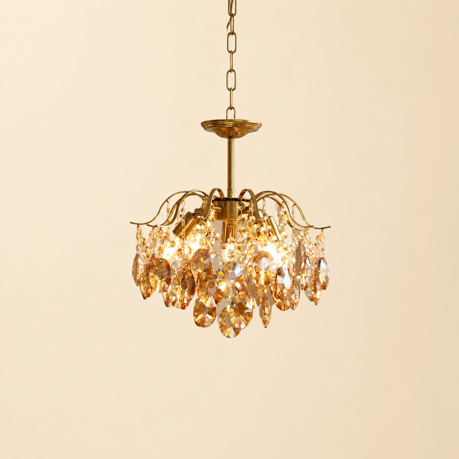 French Light luxury Romantic Crystal Chandelier - Lumpaz