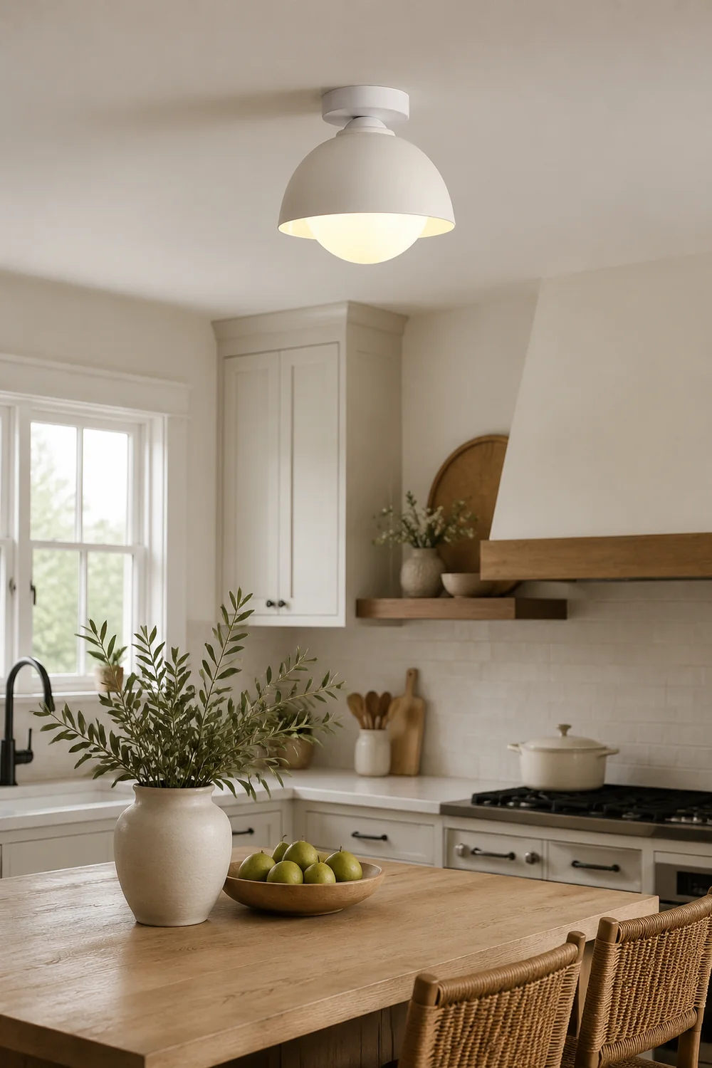 Modern Flowerpot Iron Ceiling Light - Lumpaz