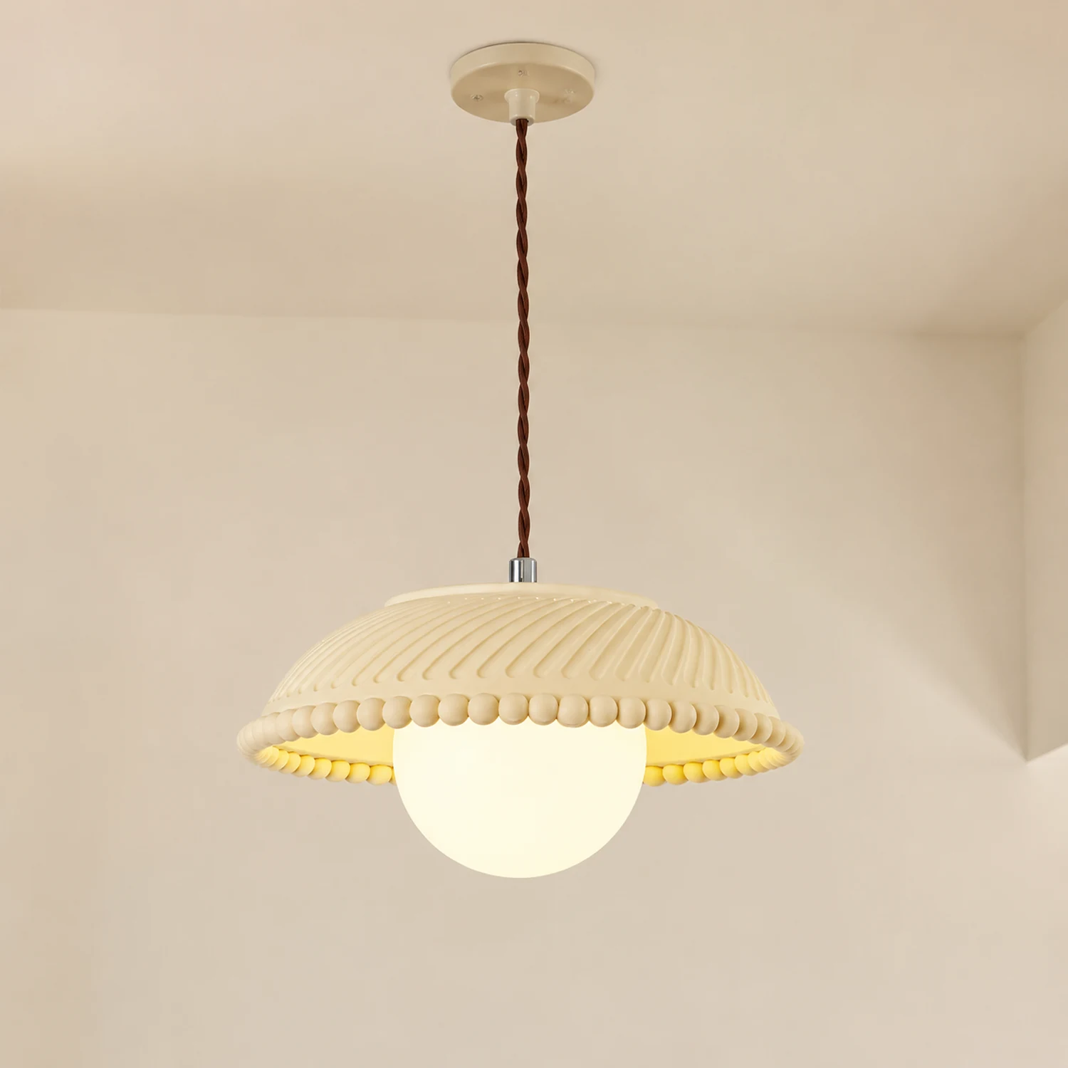 Simple Resin Island Hanging Pendant Light - Lumpaz