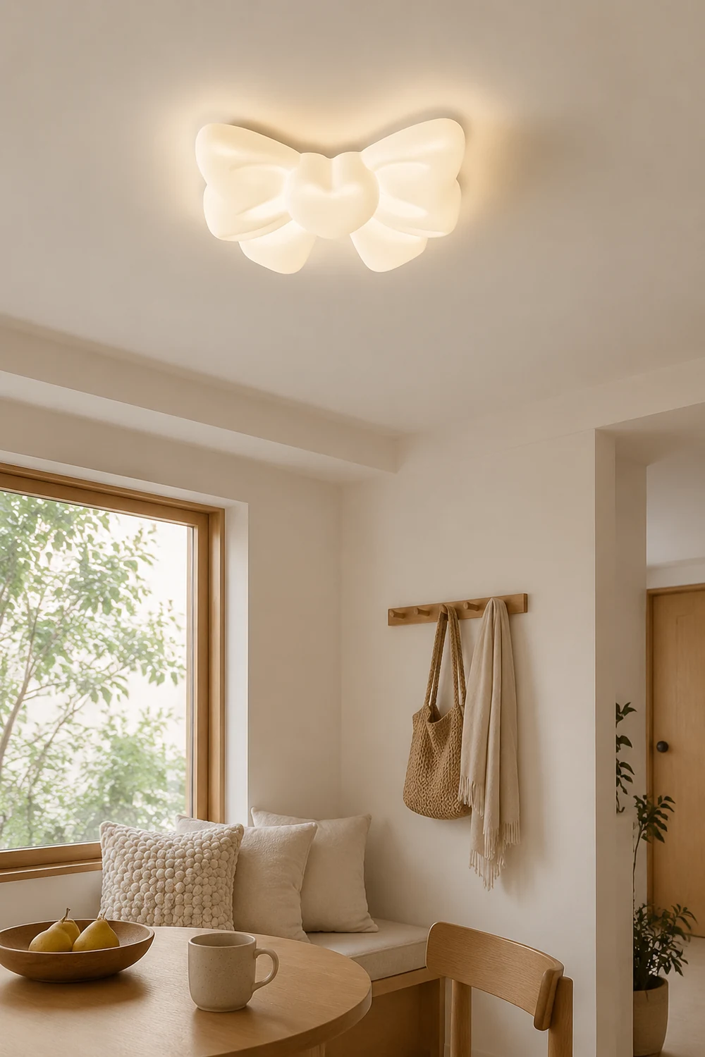 Cream Warm Multi-shaped Ceiling Light For Kids Room - Lumpaz