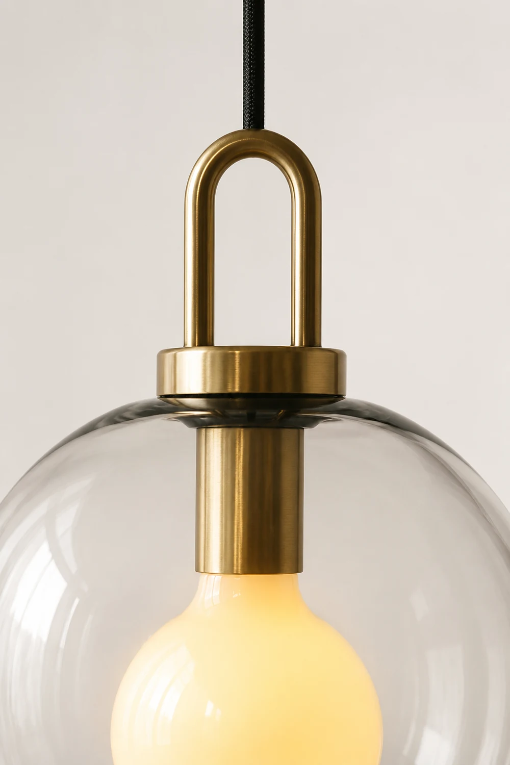 Modern Glass Living Room Pendant Light - Lumpaz