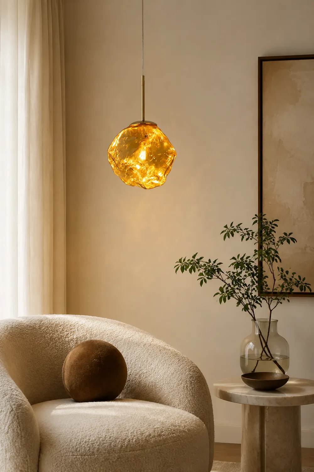 Creative Lava Glass Pendant Lamp - Lumpaz