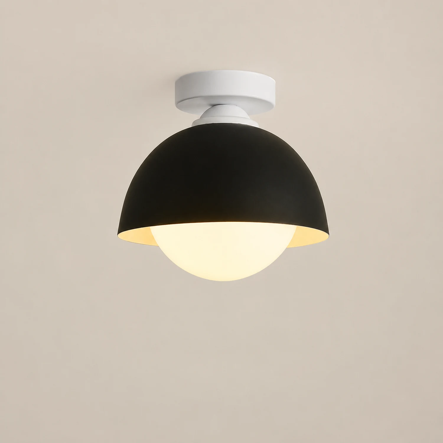 Modern Flowerpot Iron Ceiling Light - Lumpaz