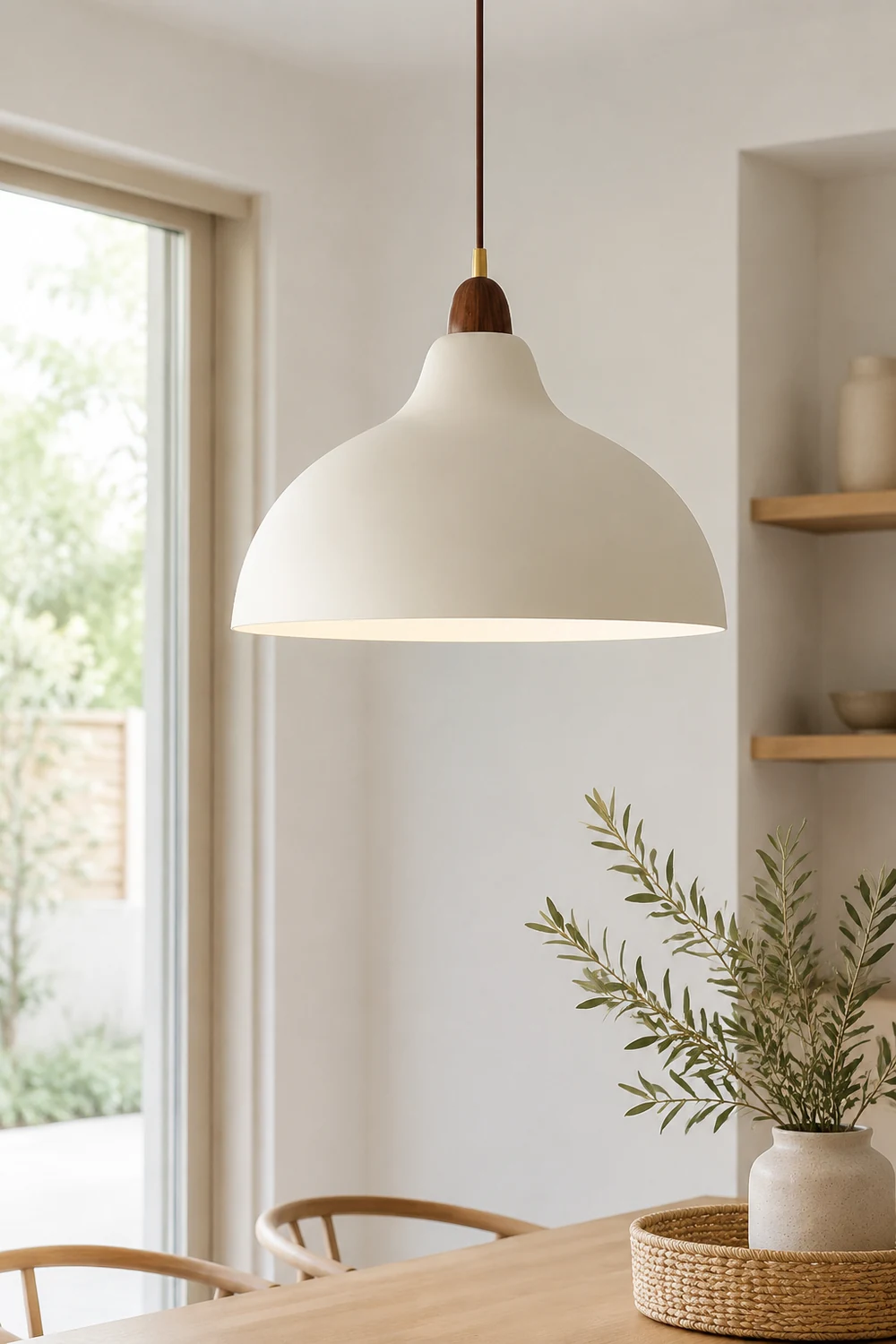 Nordic Light Luxury White Hanging Light For Kitchen - Lumpaz
