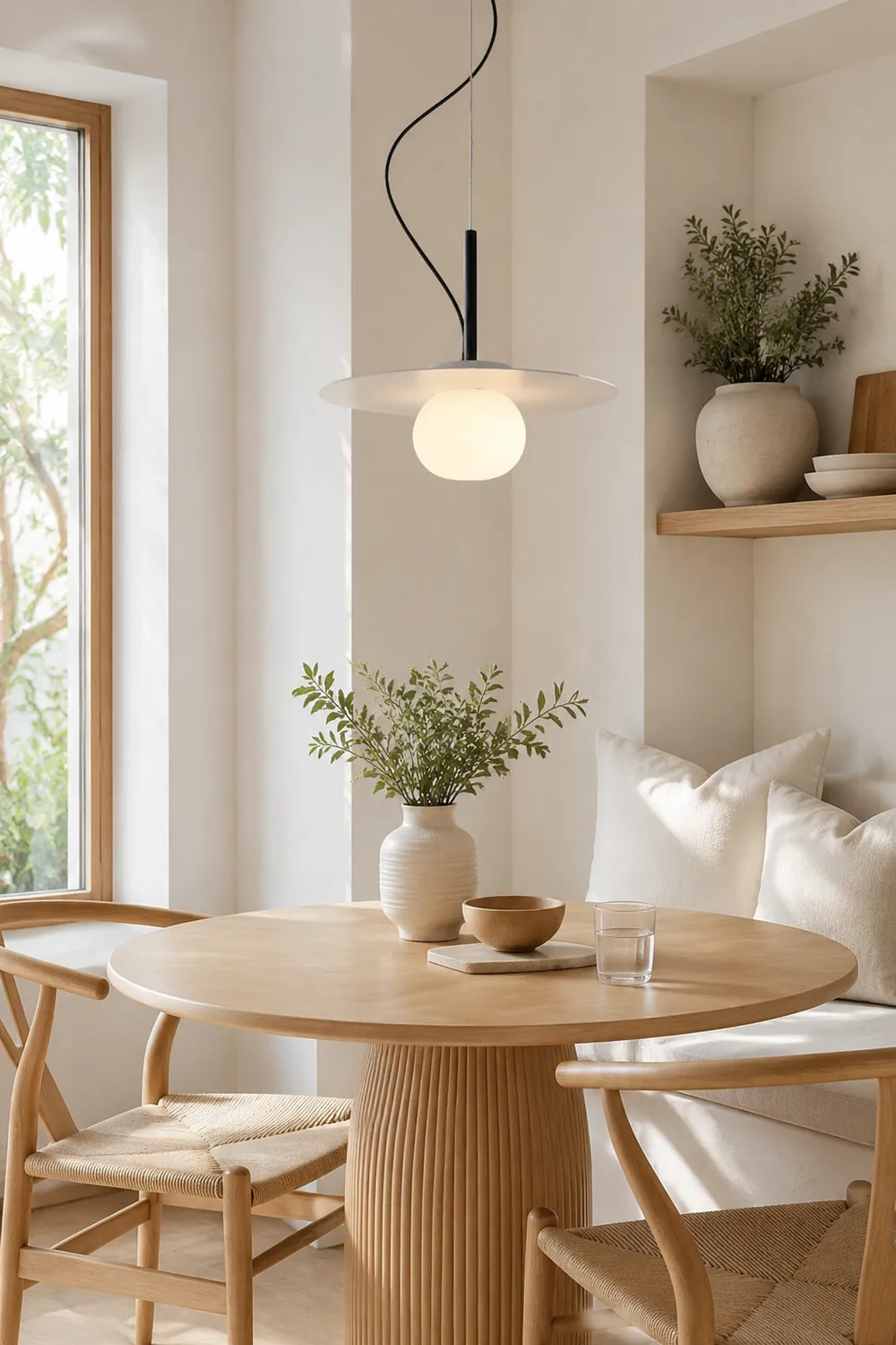 Modern Iron Pendant Light Glass Chandelier - Lumpaz