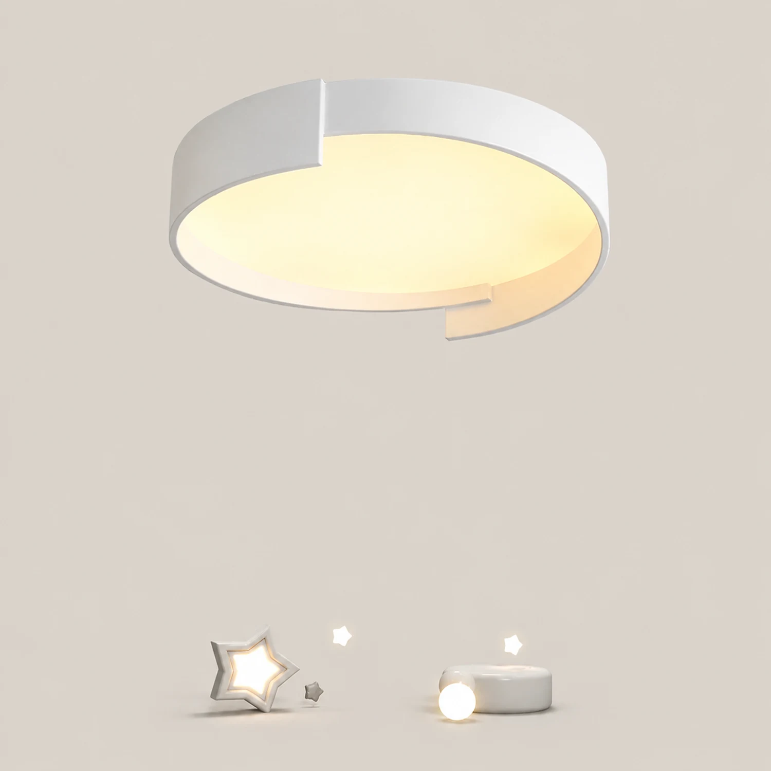 Quinn Deckenleuchte Double Layer, ∅40/50CM - Lumpaz