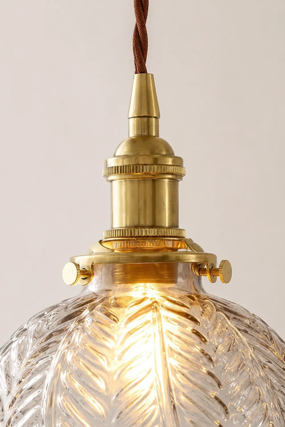 Glass Living Room Small Globe Pendant Light - Lumpaz