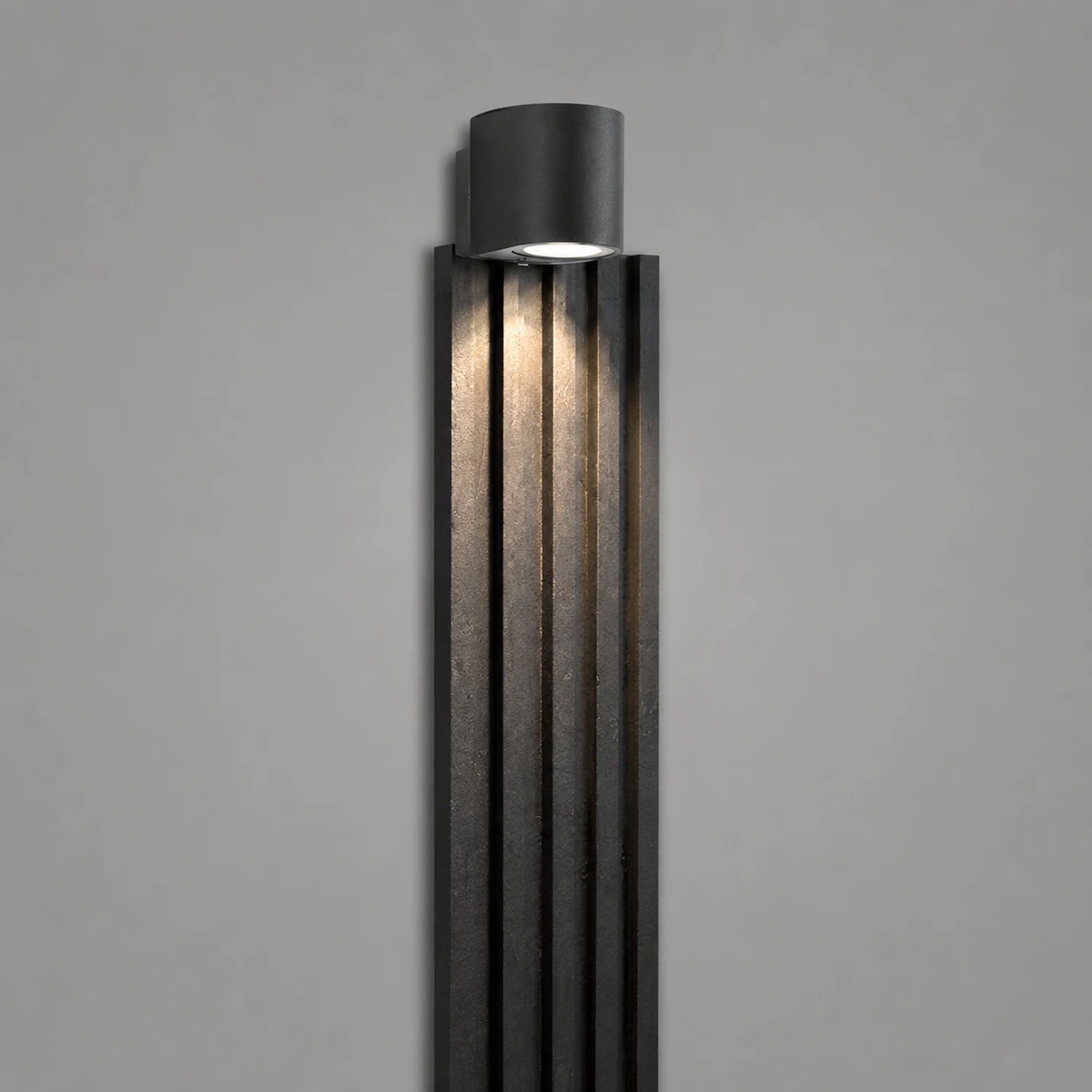 Orr Außenwandleuchte, 2 Stile, Aluminium&Glas - Lumpaz