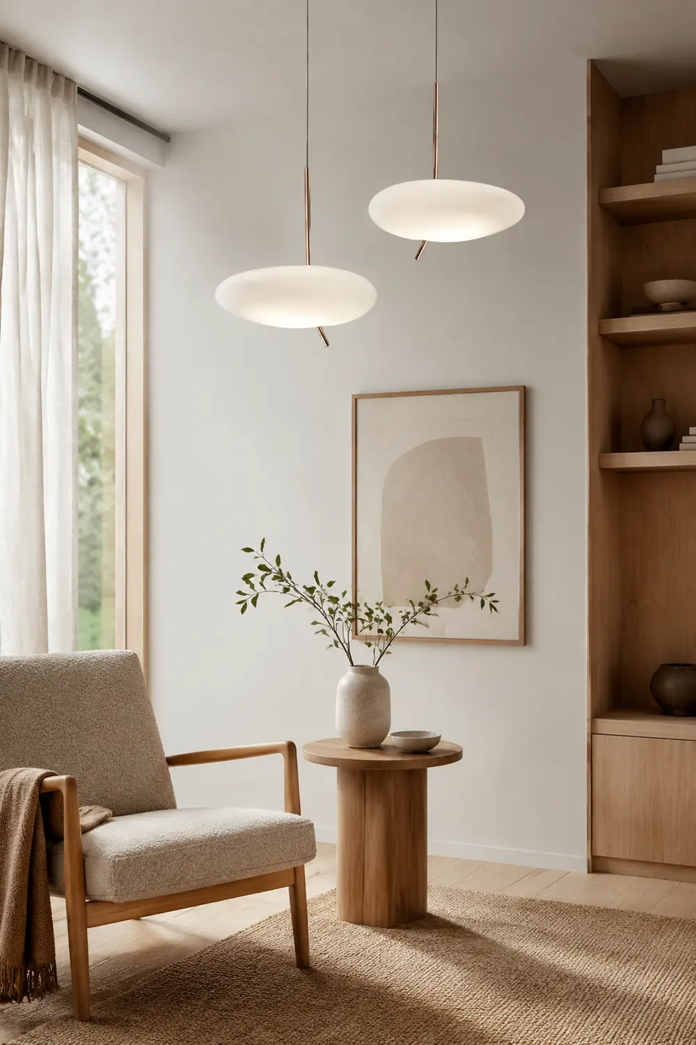 Modern Glass Pebbles Pendant Light - Lumpaz