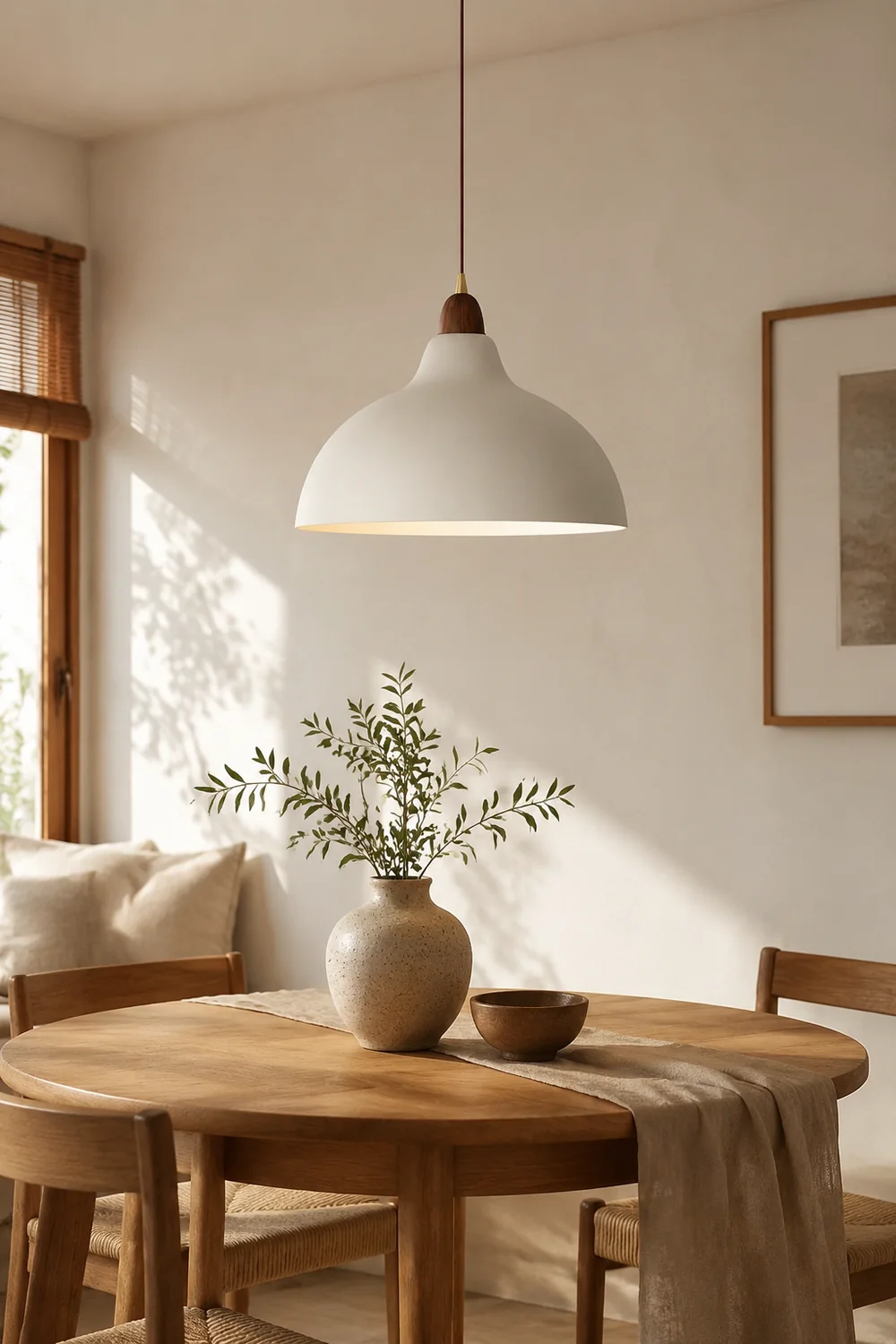 Nordic Light Luxury White Hanging Light For Kitchen - Lumpaz