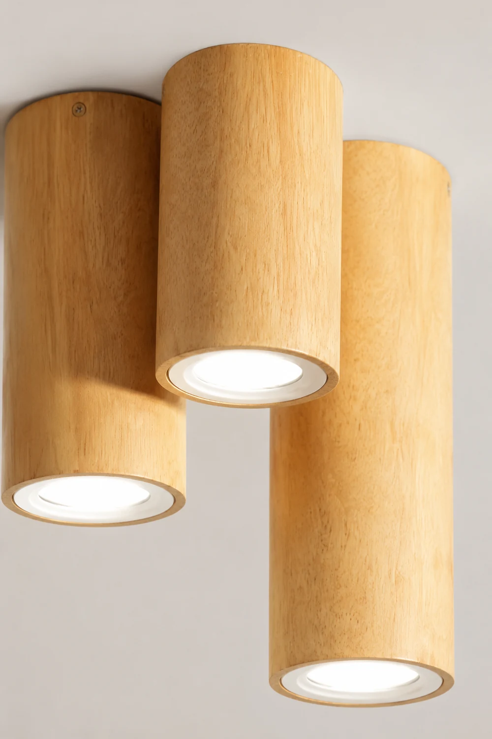 Ozawa Nordische Deckenleuchte Droplight aus Holz für Korridor, Balkon - Lumpaz