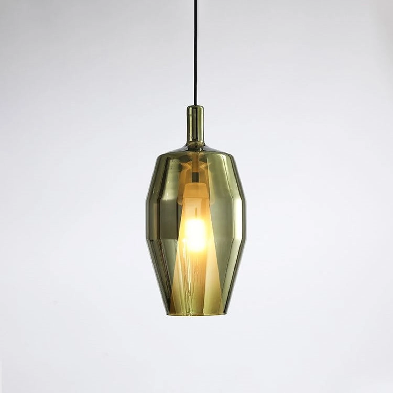 Modern Multicolored Glass Pendant Lamp for Dining - Lumpaz