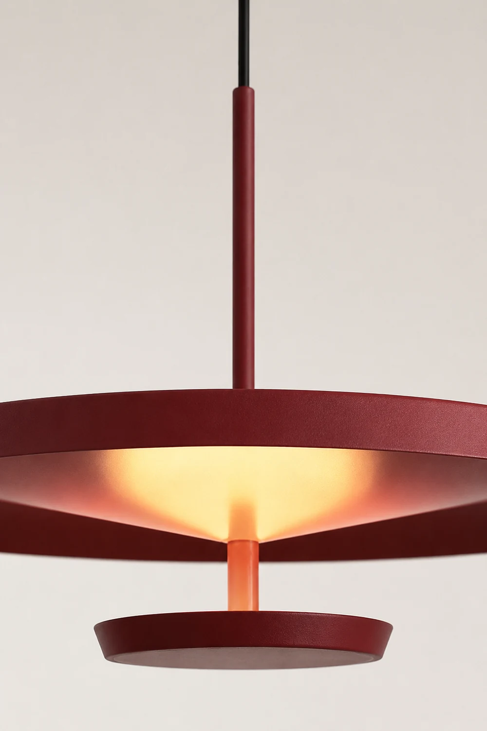 Modern LED Fixtures Round Plate Pendant Lights - Lumpaz