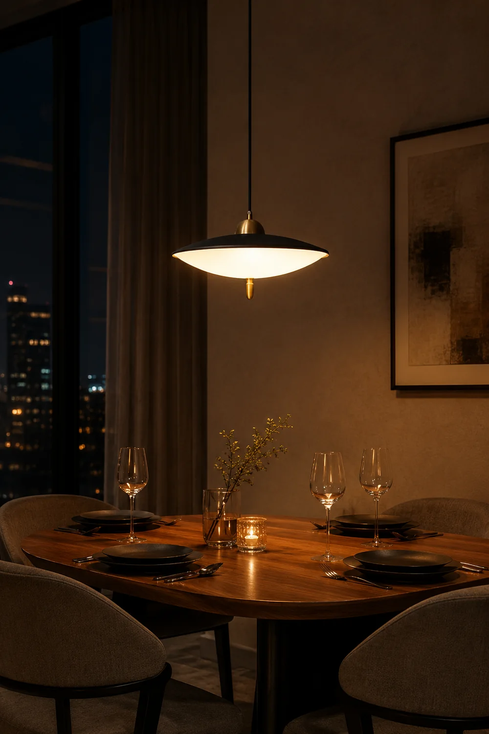 Modern LED Pendant Light for Dining Room - Lumpaz