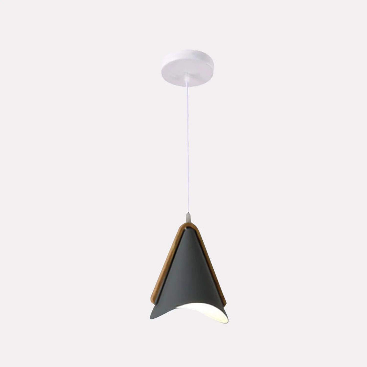 Morandi Cluster-Pendelleuchte 5 Farben, Holz&Metall - Lumpaz