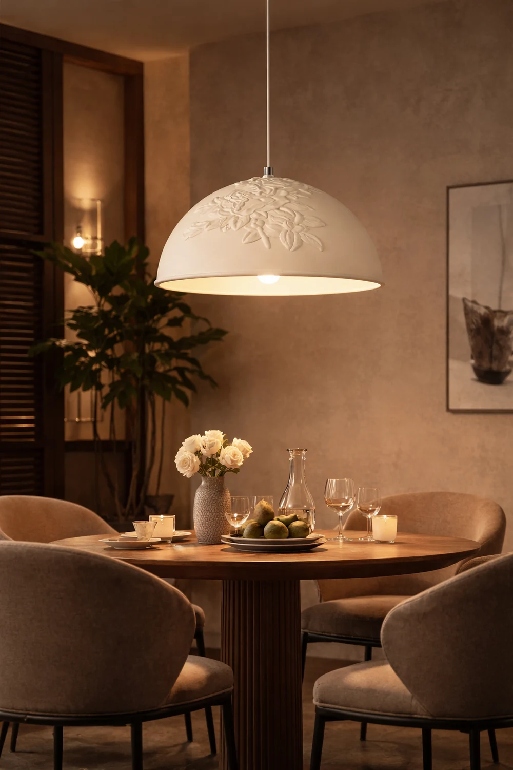Vintage Resin Hanging Pendant Lights - Lumpaz