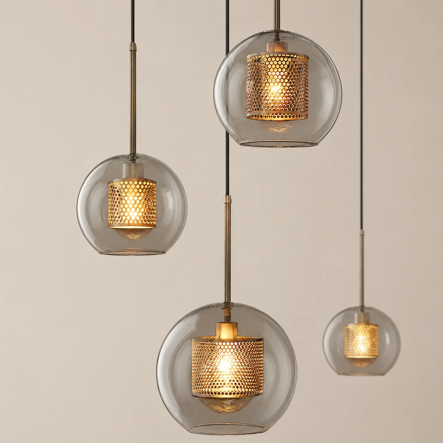 Modern Decor Chiswick Glass Pendant Light - Lumpaz