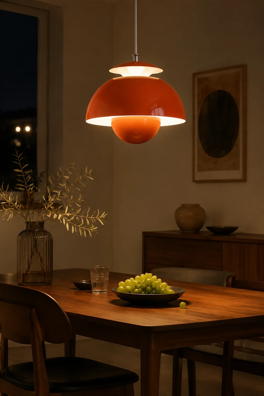 Nordic Mushroom Ceiling Pendant Light - Lumpaz