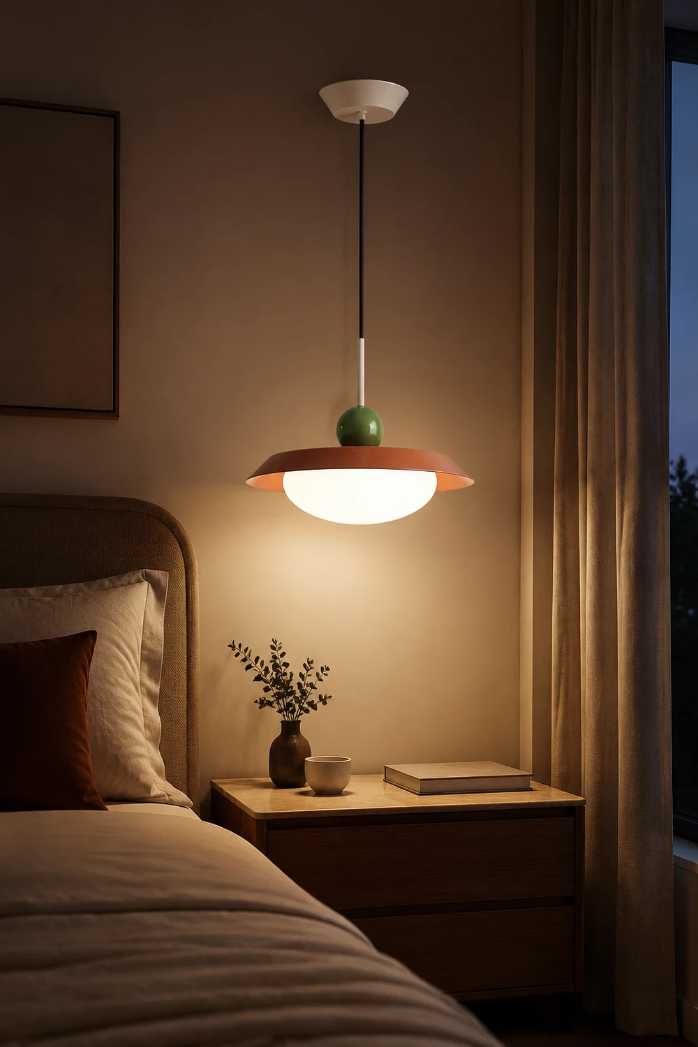 Modern Morandi Layered Metal Hanging Lights - Lumpaz