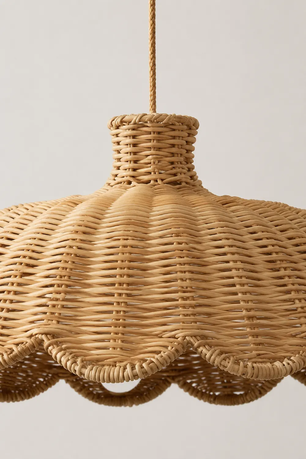 Boho Creative Decor Rattan Woven Pendant Light - Lumpaz