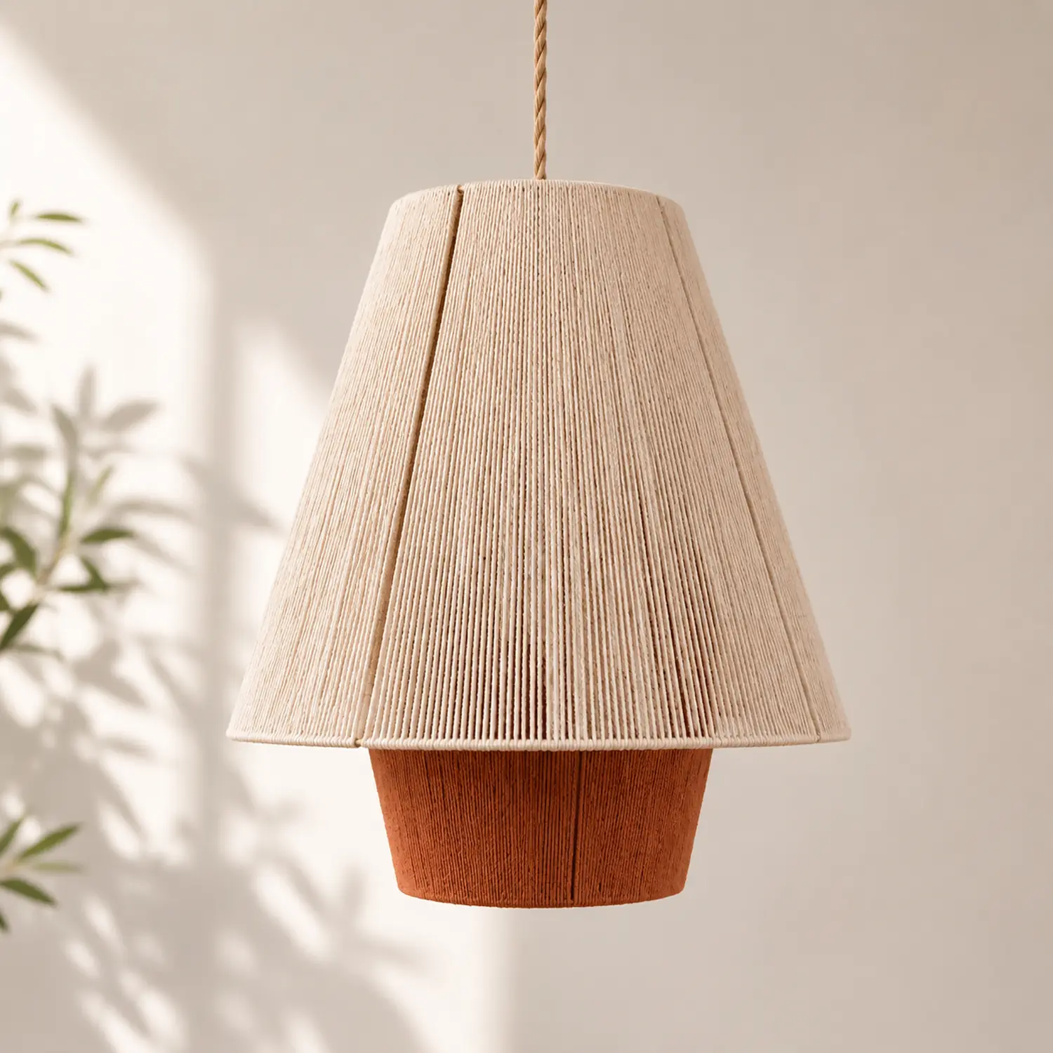 Creative Rope Lantern Boho Pendant Light - Lumpaz