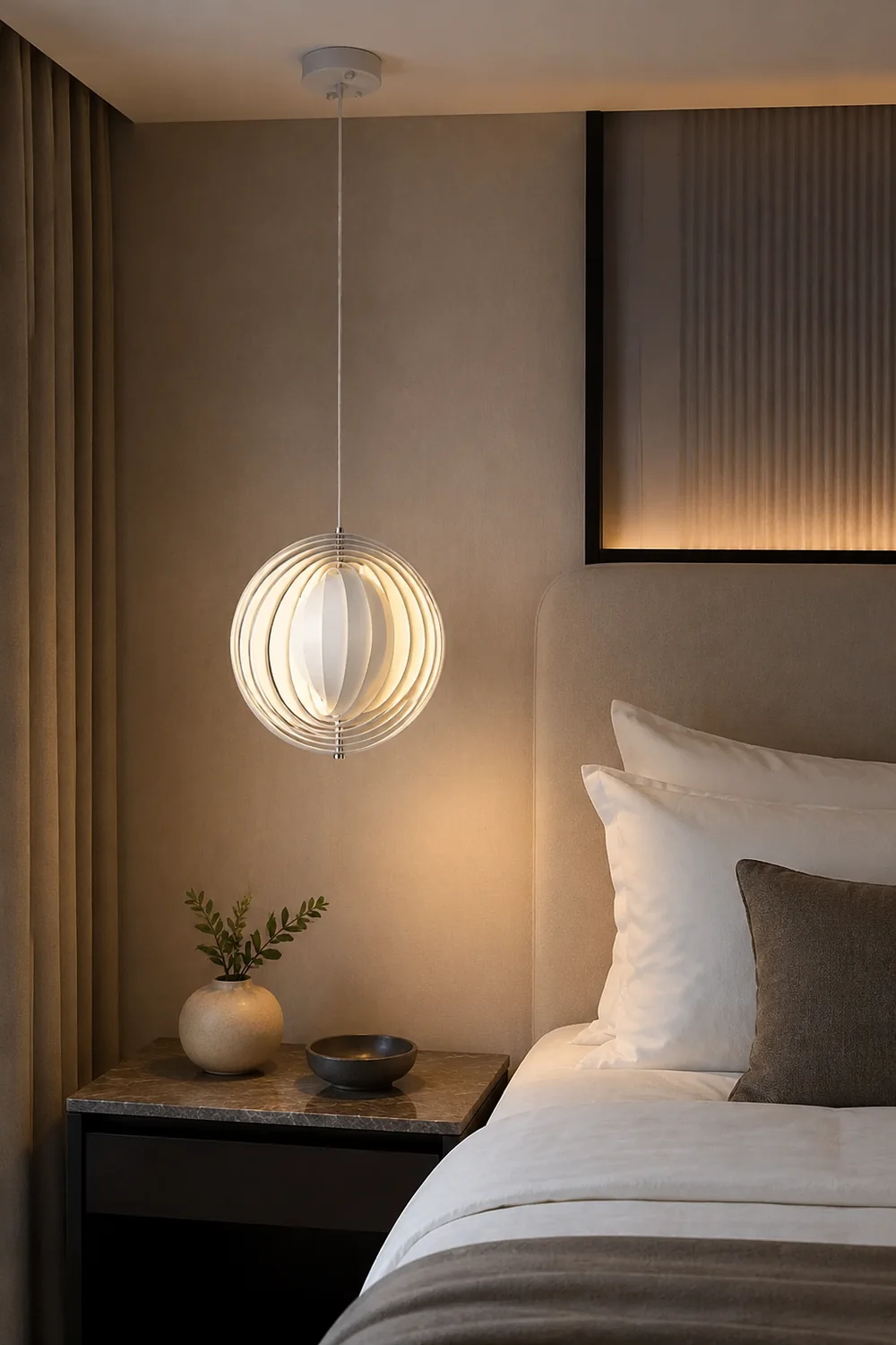 Modern Verpan Moon Lamp Pendant Light For Living Room - Lumpaz