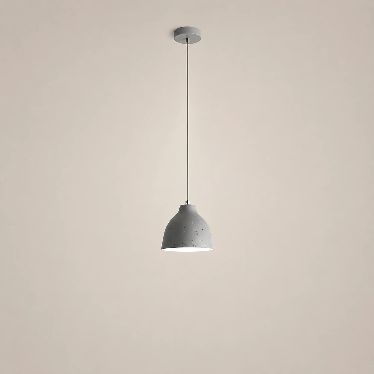 Resin Bowl Pendant Lamp Rustic Pendant Lighting - Lumpaz