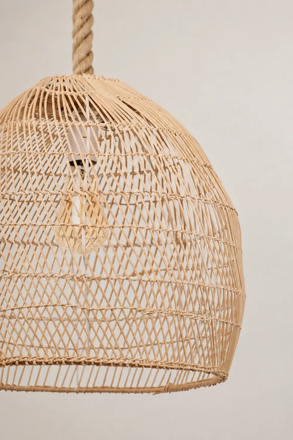 Handmade Hemp Rope Hanging Ceiling Lights - Lumpaz