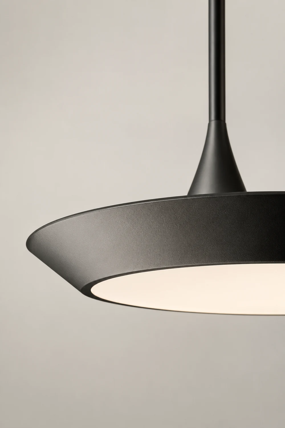 Minimalist LED Pendant Light Luxury Ultra Thin Hanging Lamps - Lumpaz