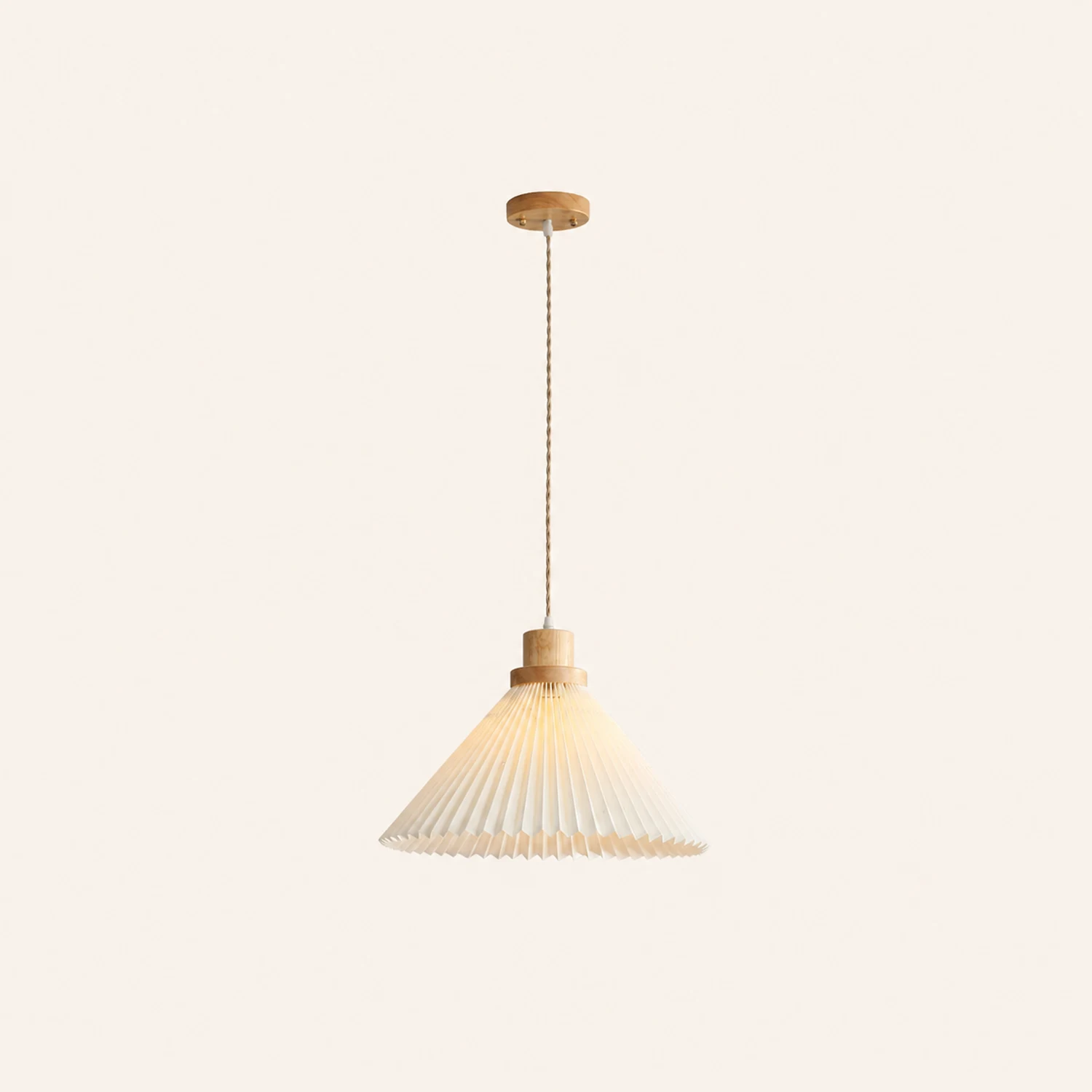 Ozawa Pendelleuchte Cluster, Plissee 4 Stile - Lumpaz