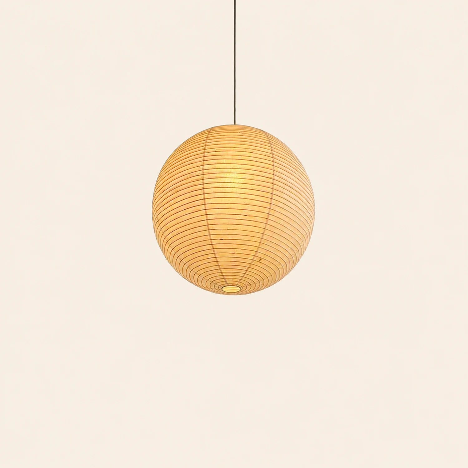 Vintage White Paper Pendant Lighting - Lumpaz