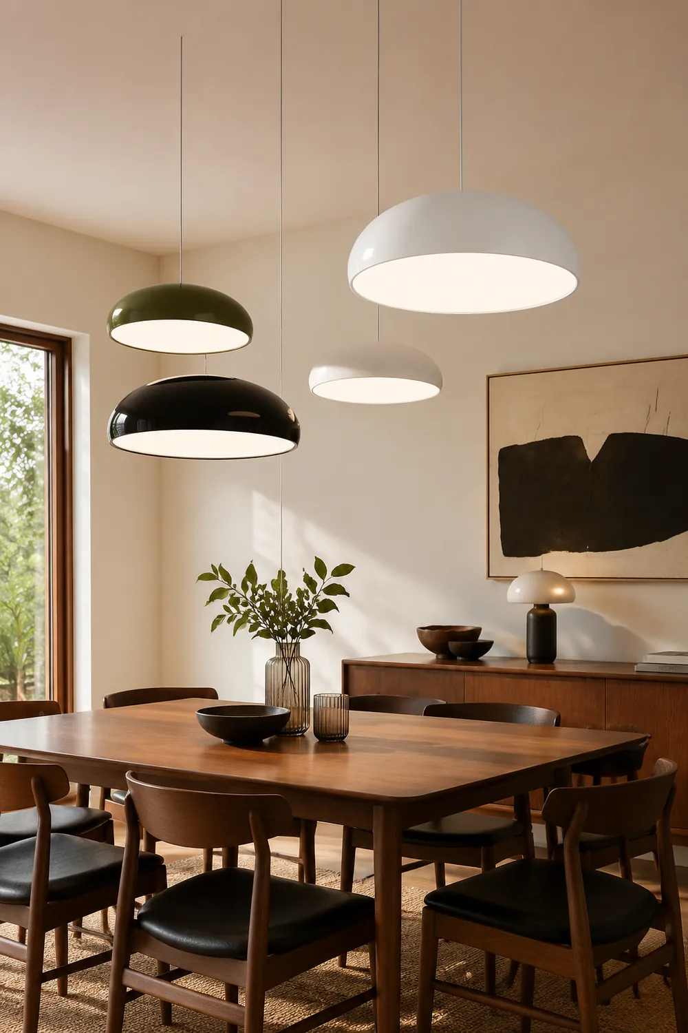 Leilani Pendelleuchte, 4 Farben, ∅35/45/60cm - Lumpaz