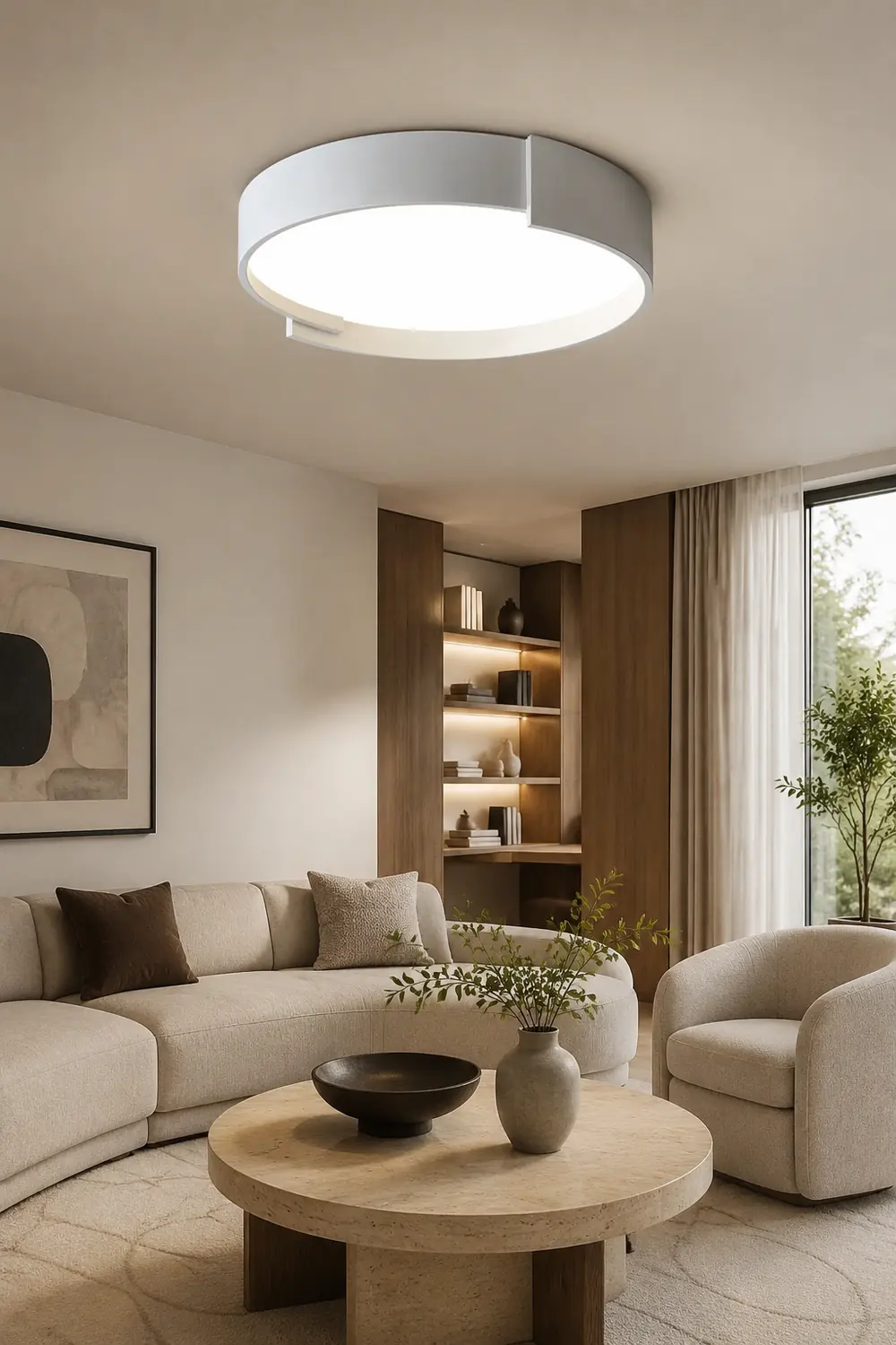 Quinn Deckenleuchte Double Layer, ∅40/50CM - Lumpaz