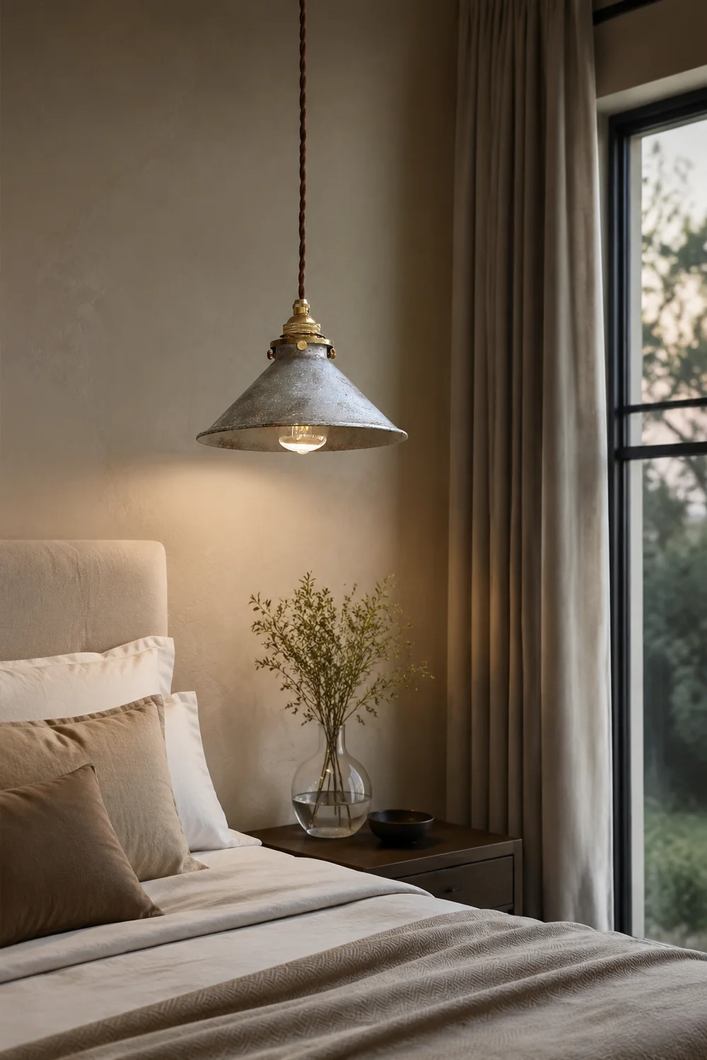 Retro Industrial Metal Fanale Pendant Light - Lumpaz