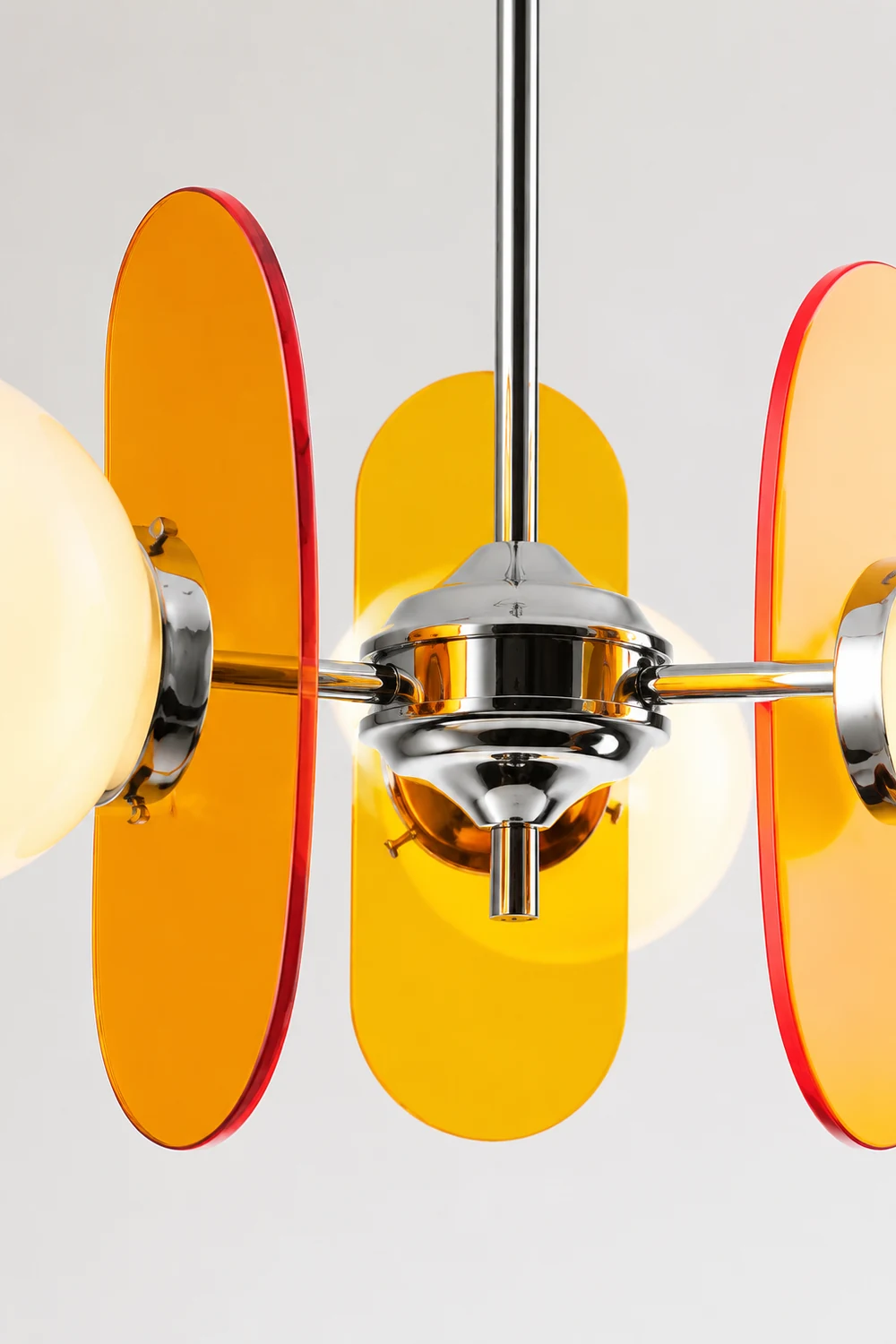 Modern Acrylic Art Deco Pendant Light For Living Room - Lumpaz