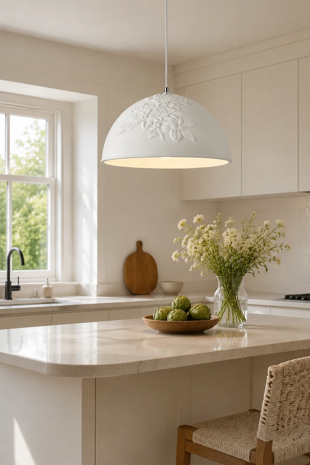 Vintage Resin Hanging Pendant Lights - Lumpaz