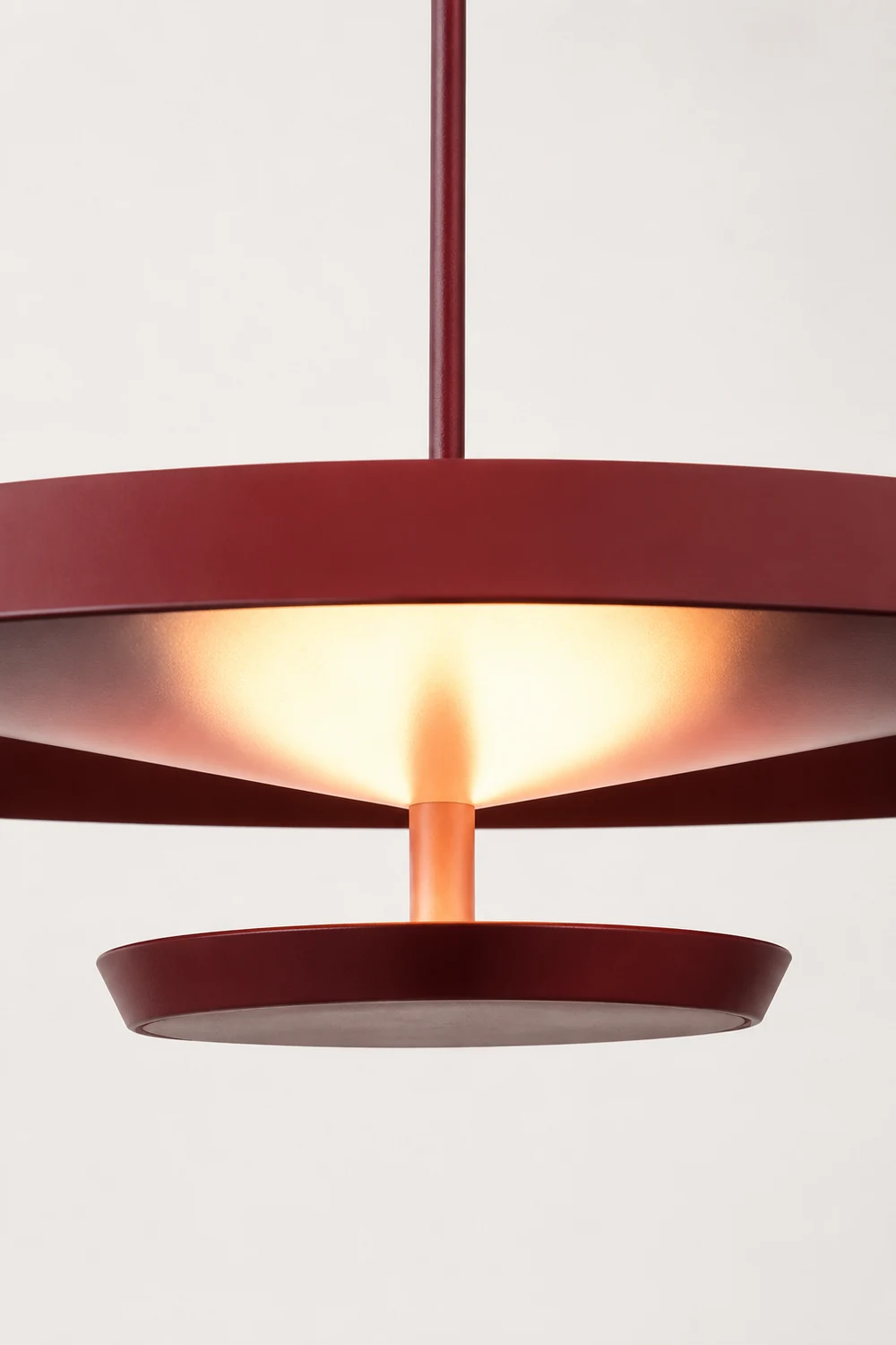 Modern LED Fixtures Round Plate Pendant Lights - Lumpaz