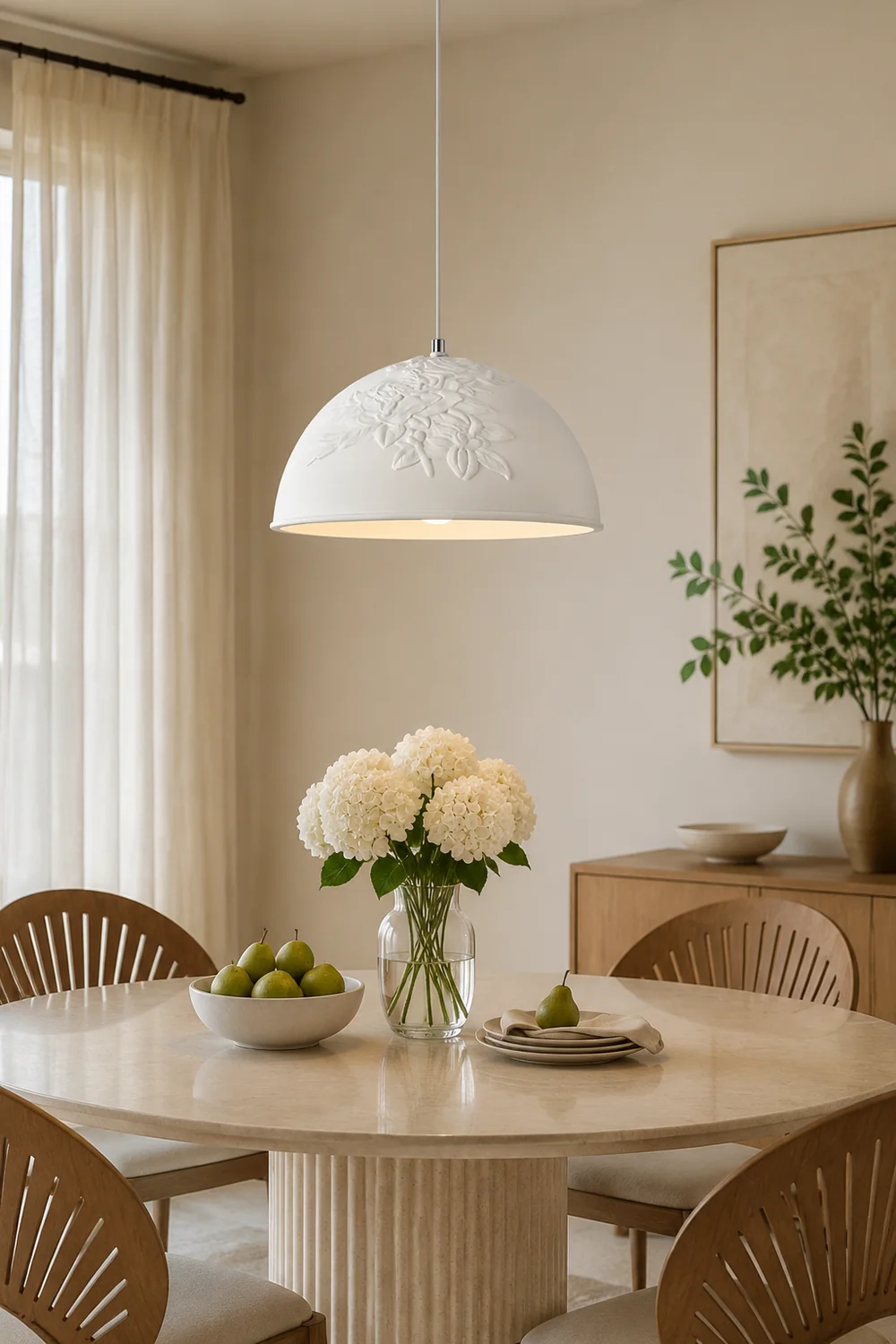 Vintage Resin Hanging Pendant Lights - Lumpaz