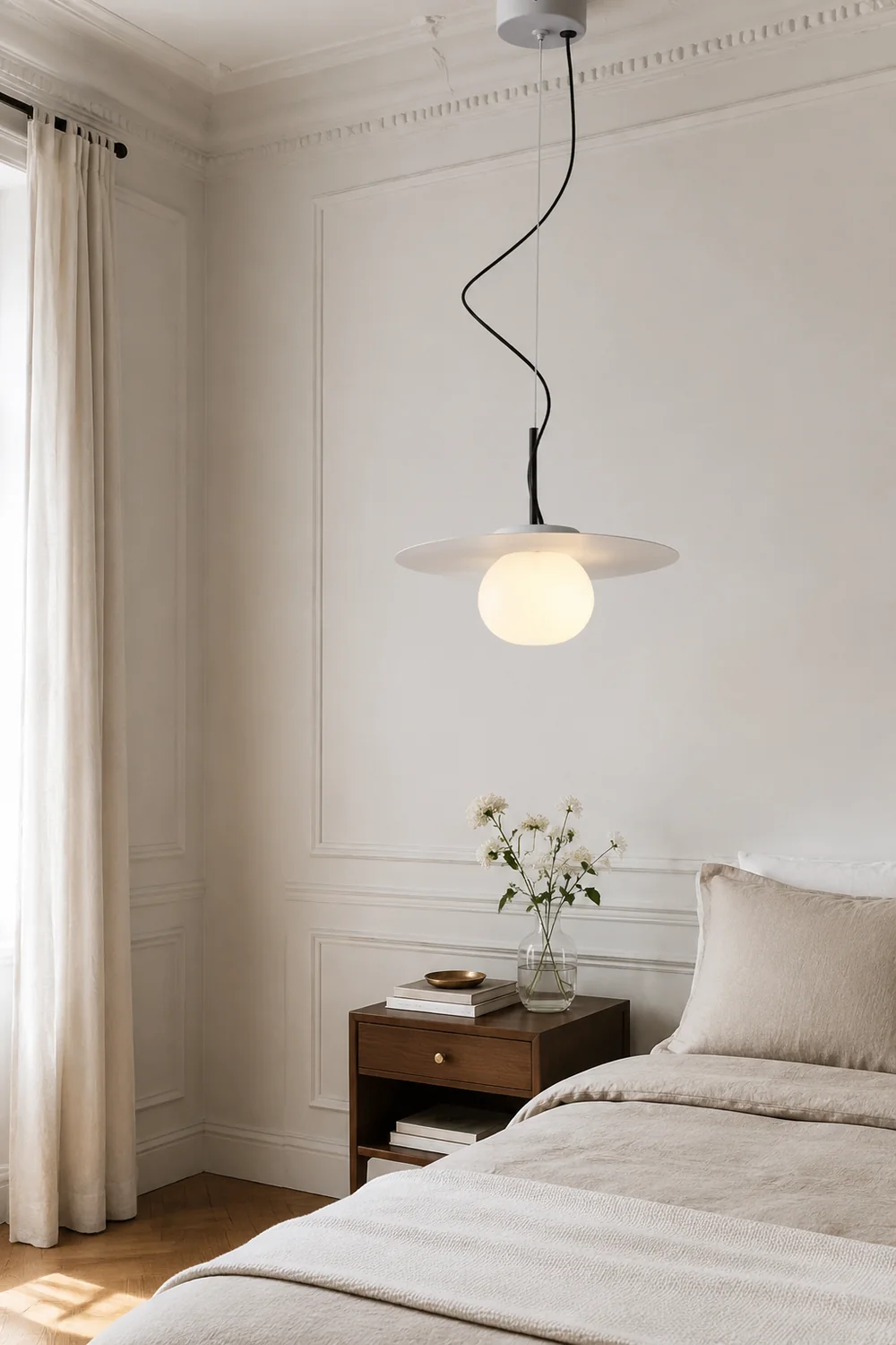 Modern Iron Pendant Light Glass Chandelier - Lumpaz