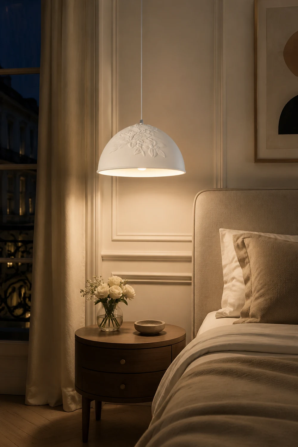 Vintage Resin Hanging Pendant Lights - Lumpaz