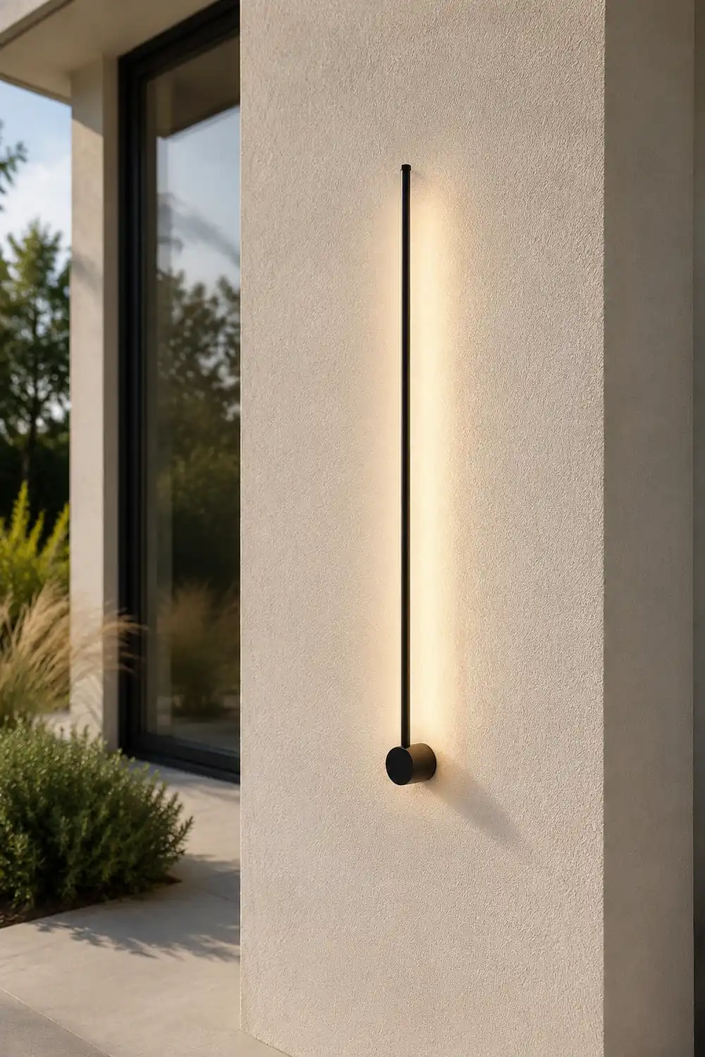 Edge Außenwandleuchte Linear, 60/90cm - Lumpaz