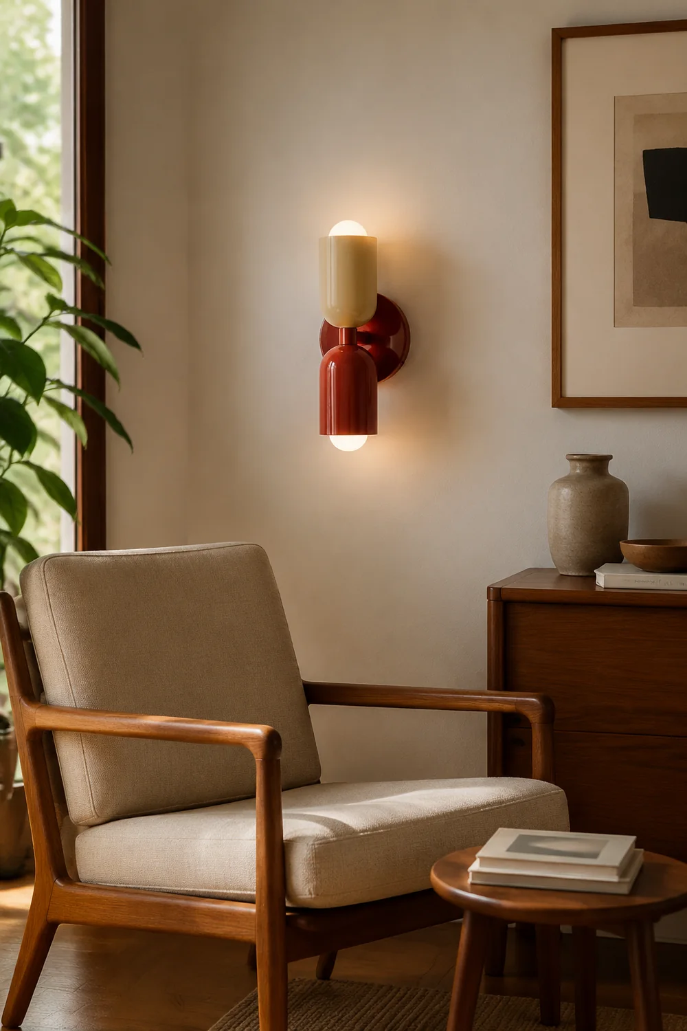 Morandi Doppelköpfige Wandleuchte - Lumpaz