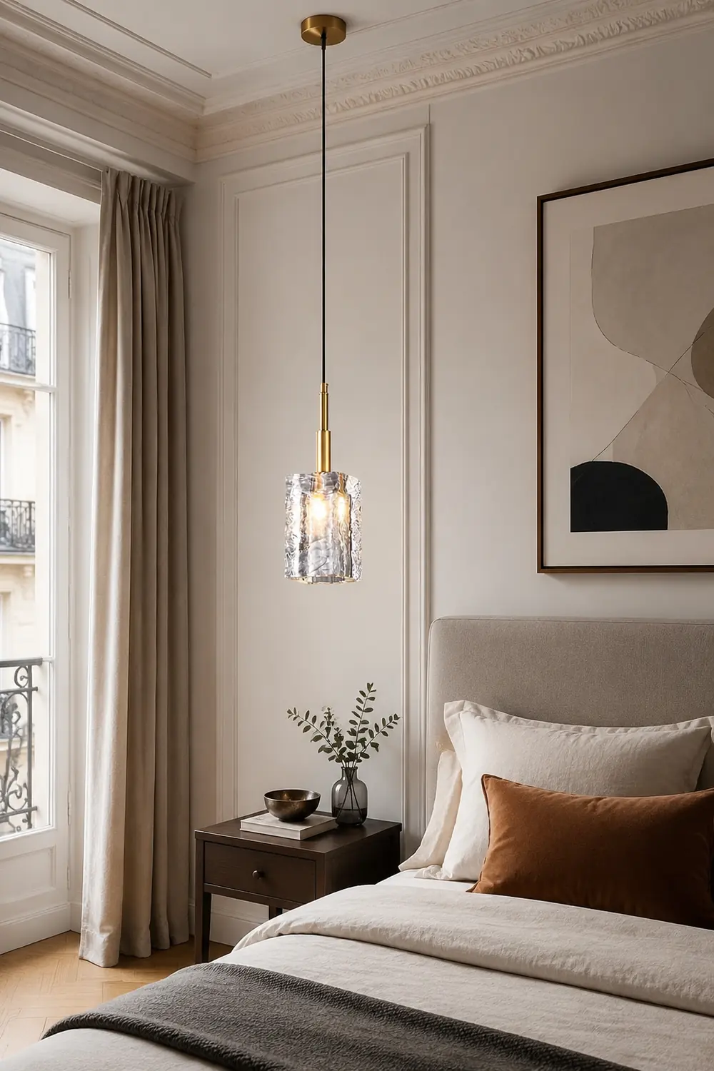 Romantic Shining Living Room Ambient Light Crystal Ceiling Hanging Lamps - Lumpaz